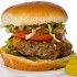 Green Chile Bison Burger