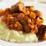Sausage and Root Vegetable Stew