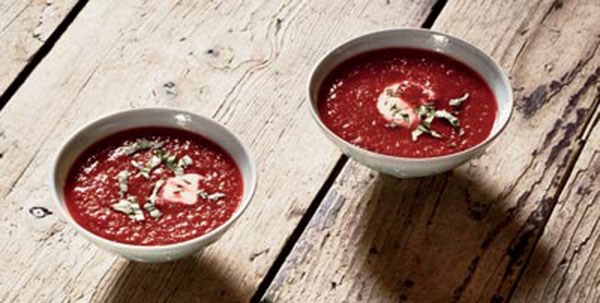 Beet-and-Tomato Soup with Cumin