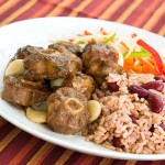 Jamaican Oxtail with Broad Beans