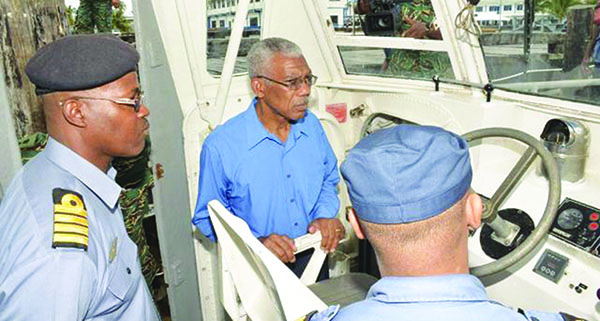 Securing Guyana’s Territorial Integrity And Curbing Maritime Crimes Are Priorities, President Granger Assures Coast Guard Officers