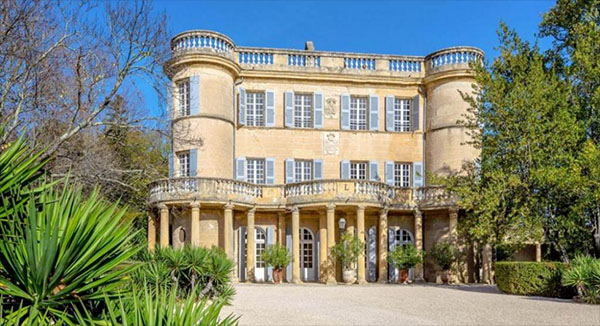 French Castle With Picasso Murals For Sale