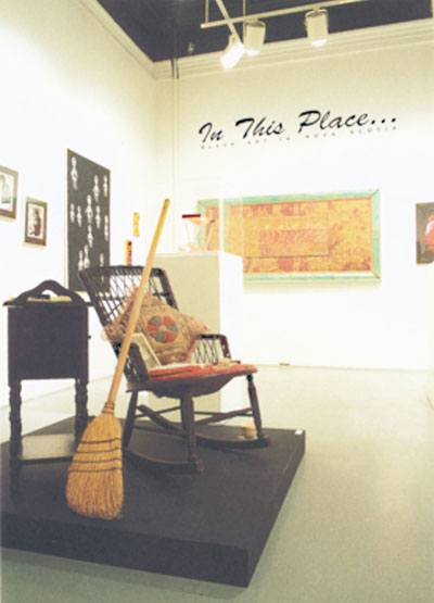 In this Place Anna Leonowens Gallery in 1998, the first exhibition of African Nova Scotian art. Photo provided.