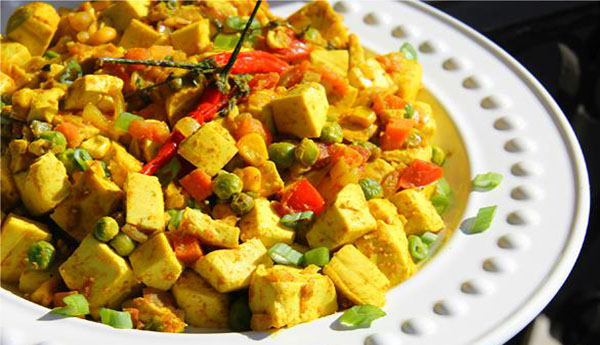Vegetarian Curry Tofu