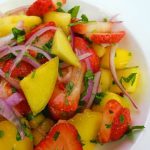 A Refreshing Mango Strawberry Salad