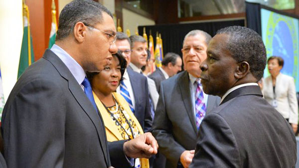 Jamaica PM Holds Wide Ranging Talks With World Bank Senior Official