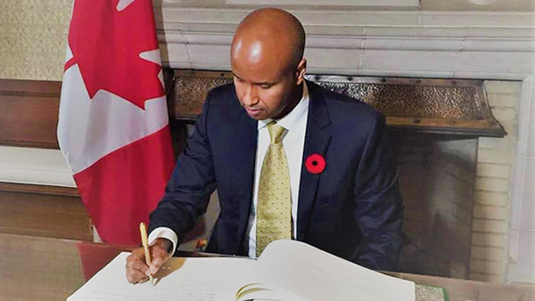 Immigrant And Community Organizations Welcome New Immigration Minister, Ahmed Hussen