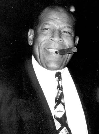 Black radio pioneer, B. Denham Jolly, seen in his younger days. Jolly has received many awards and honours including an African Canadian Achievement Award of Excellence (ACAA) for excellence in business in 1998 and in 2011, an ACAA Lifetime Achievement Award.