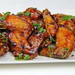 Tamarind Glazed Chicken Wings