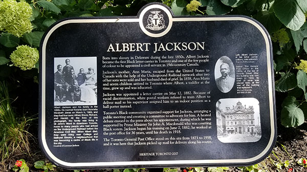 Unveiling Of Plaque Honouring Toronto’s First Black Letter Carrier Sends Powerful Message