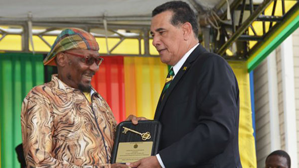Jimmy Cliff Receives Key To Montego Bay