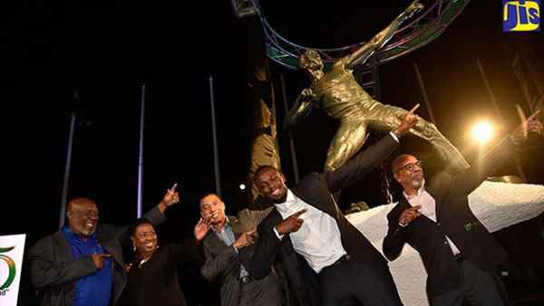 Usain Bolt Statue Unveiled At Jamaica’s National Stadium
