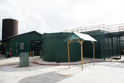 Banks DIH's Waste Water Treatment Plant.