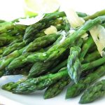 Fresh Herb-Infused, Cucumber-Topped Asparagus Salad