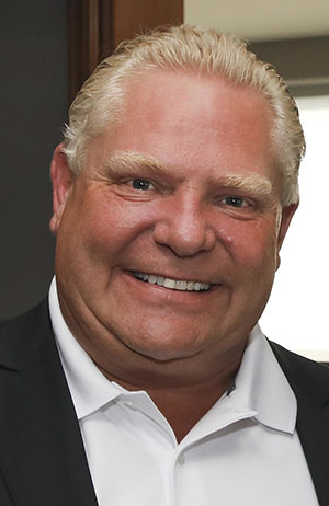 Doug Ford seen in Toronto, earlier this year. Photo credit: Andre Forget/OLO.
