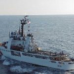 US Coast Guard Cutter Deters Illegal Migration And Drug Trafficking In Caribbean Sea