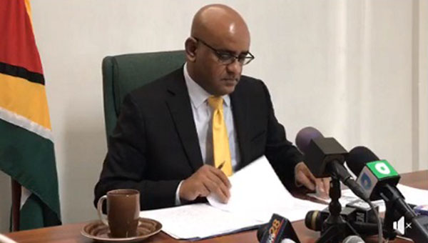 Guyana Opposition Leader Calls For International Sanctions As Bar Association Express Concern Over Possible Constitutional Crisis