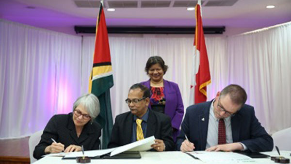 Canada Signs Memorandum Of Understanding With Guyana