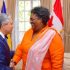 Barbados Prime Minister And Canada’s Foreign Minister Hold Talks