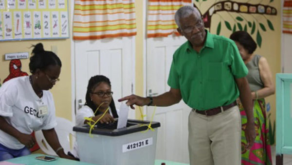 Guyana’s President, David Granger, Confident Of Victory; Urges Voters To Exercise Their Franchise