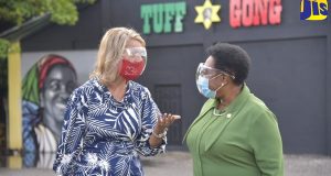 Jamaica’s Minister Of Culture And Canadian High Commissioner Tour Bob Marley’s Tuff Gong Studios
