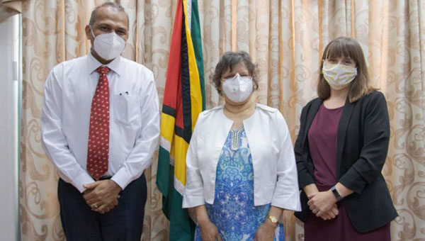 Canadian High Commissioner And Guyana’s Health Minister Hold Fruitful Talks