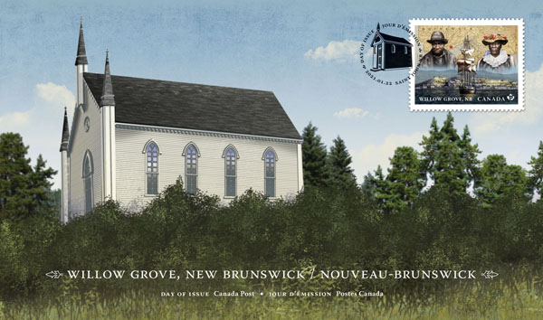 Canada Post -- Black History Stamp Church