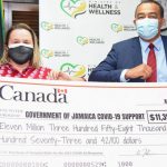 Canada Donates JMD$11.3 Million Towards COVID-19 Field Hospitals In Jamaica