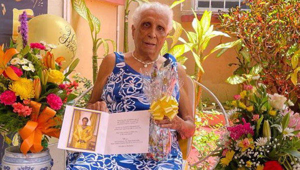 Barbados’ Newest Centenarian Sees Her Milestone As “Wonderful”