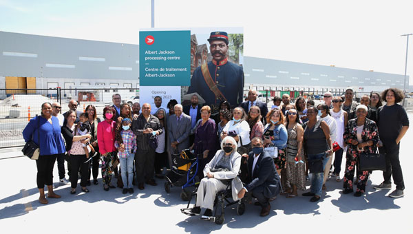 Canada Post Unveils Innovative New Parcel Facility, Named After First Black Letter Carrier, Albert Jackson